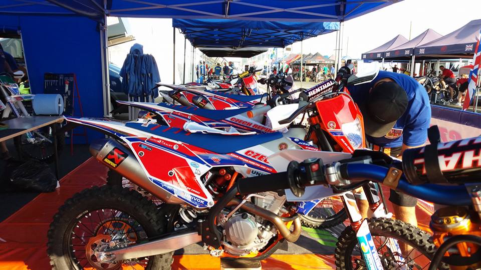 isde 2017 priprava moto