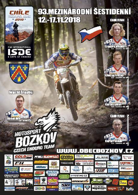 ISDE 2018 chile Bozkov