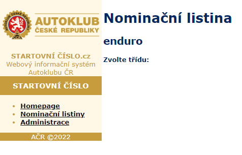 nominacni listina 22